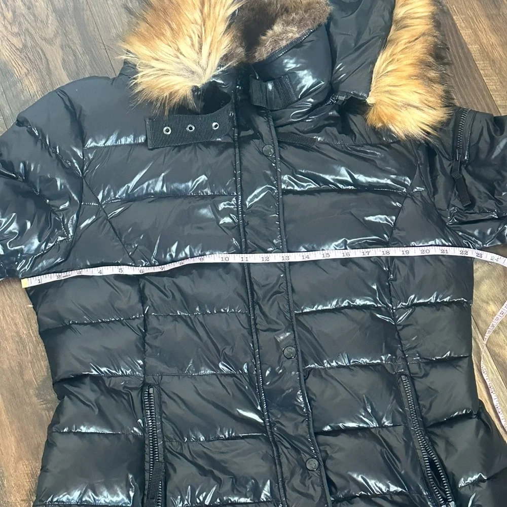 S13 New York l Chelsea Mid-Length Down Puffer Coat l Black l Size XXL l NWOT - Picture 14 of 14